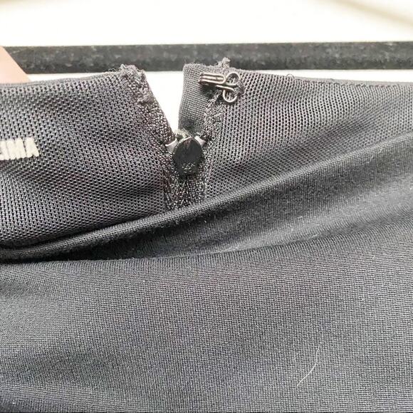 Charles Chang-Lima Black Pencil Skirt Size 6 - Picture 5 of 6